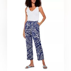 NIC+ZOE Indigo Stamp Pants